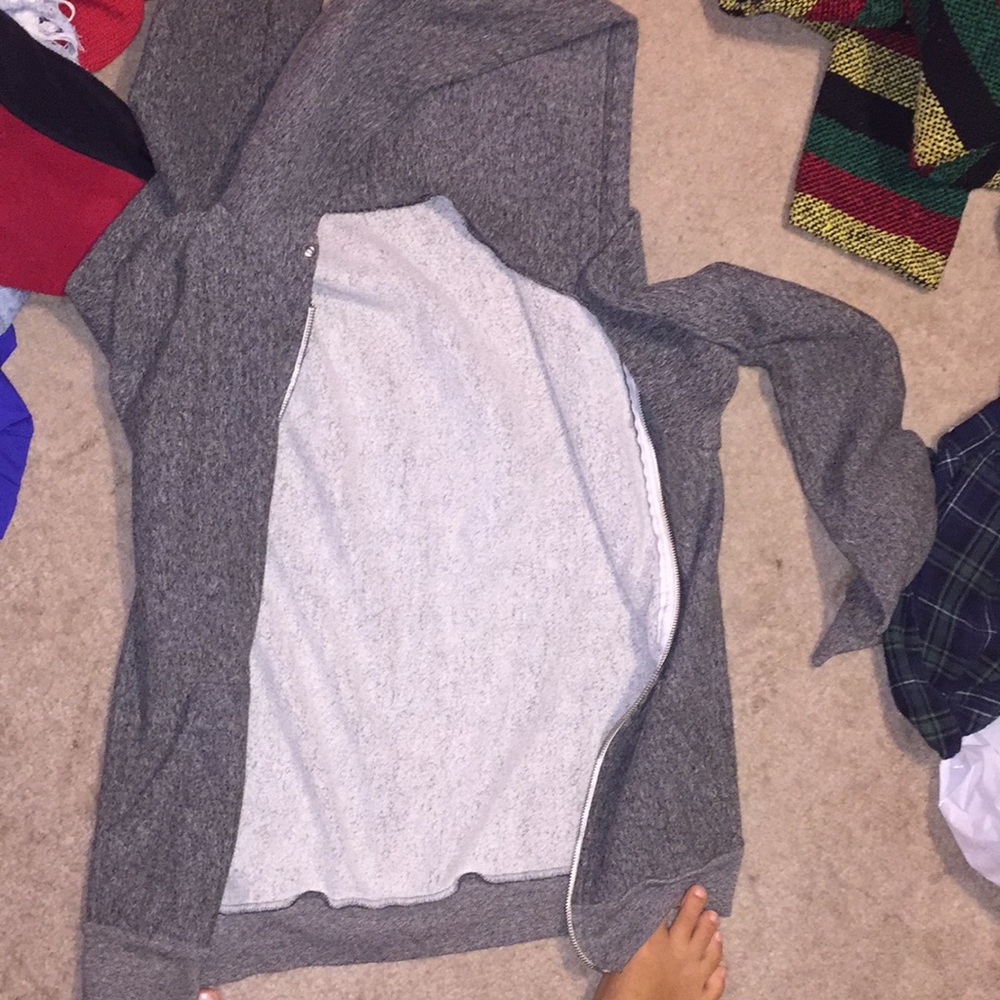 American apparel zip up